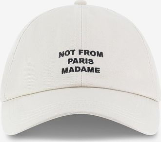 Dr&ocirc;le de Monsieur Kappe aus Baumwolle La Casquette Slogan