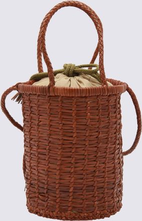 Dragon Diffusion Brown Leather Satchel