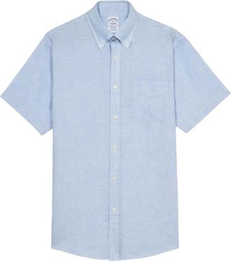 Brooks Brothers Camicia con colletto button-down - Blu