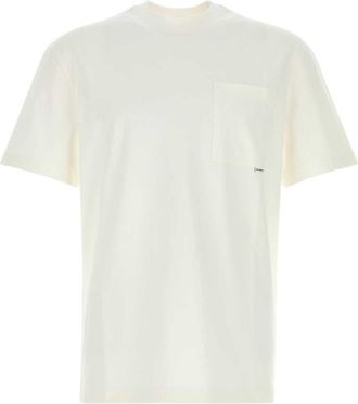 Jil Sander Off White Crew Neck T-Shirt