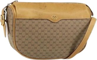 Gucci Pre-owned Plastic Schoudertas - Dames - Vintage Schoudertas - Beige - ONE Size - Vintage