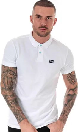Weekend Offender Heren Barnum Katoenen Poloshirt (Wit)