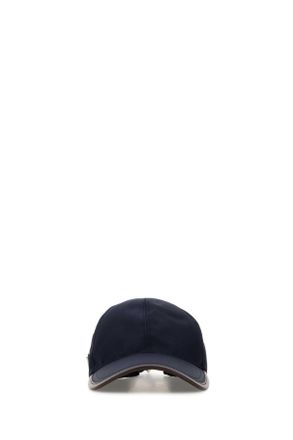Prada Navy Blue Re Nylon Baseball Cap