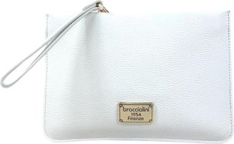 Braccialini Dolly Sachet - Dames - Clutches - Wit - ONE Size - Leer - Tassen