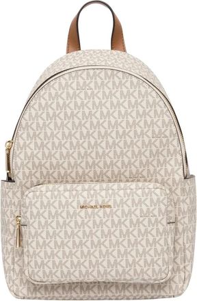 Michael Kors Mochila Tanner mediana con logo Signature - Bags - Mujer - Beige - ONE SIZE