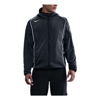Nike Total 90 Repel Soccer Full-Zip Jacket Black LT Smoke Grey Sail HV6406-010