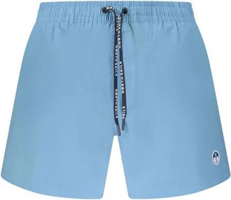 North Sails 36cm Zwemboxer - Heren - Strandmode - Blauw - 2XL - Katoen - Badmode