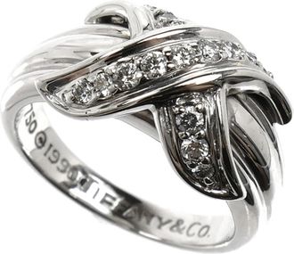 Tiffany & Co. White Gold (18K) Band Ring (Pre-Owned)