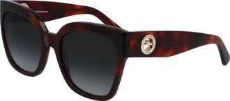 Longchamp Grey Gradient Butterfly Ladies Sunglasses LO717S N 230 55