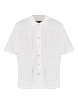 Rag & Bone short-sleeve shirt - men - Wool - S - White