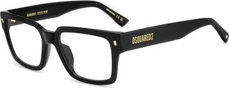 Dsquared2 Stijlvolle Bril in Zwart - Heren - Brillen - Zwart - 54 MM - Accessoires
