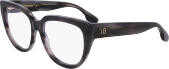 Victoria Beckham Gray Acetate Glasses Womens (Frames)