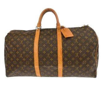 Louis Vuitton Pre-owned Weekend Bags, unisex, Brown, Size: ONE SIZE Pre-owned Keepall bag