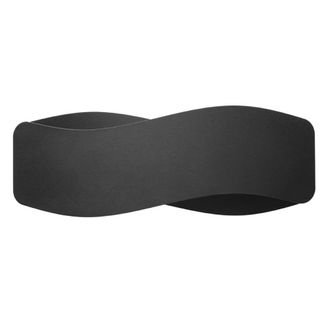 Wonderlamp Aplique de pared de acero negro con 2 luces g9