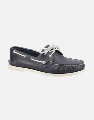 Sperry Top-Sider Mens Authentic Original 2-Eye Mens Boat Shoes - Navy - Size: 9.5