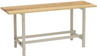 cofan Banco De Vestuario Madera L-1000 Mm, Banco De Vestuario Apto Para Vestuarios De Gimnasios, Piscinas, Centros Deportivos, Comedores, Etc. Fabricado Con