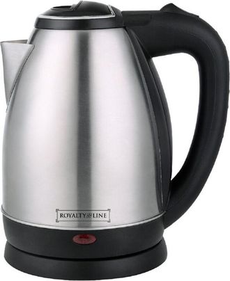 Trade Shop Trade Shop - Bollitore Elettrico In Acciaio Inox 1,8lt 2200w Acqua Calda Bollilatte Silver