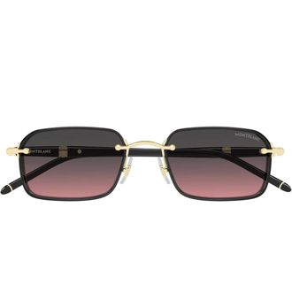 Montblanc Sunglasses, unisex, Black, Size: 54 MM Mb0483S Diplomat Sunglasses