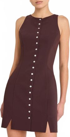 Amanda Uprichard Oliviera Dress In Cocoa