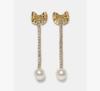 Kate Spade New York Bling And Bows Linear Earring