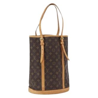 Louis Vuitton Pre-owned Bucket Bags, female, Brown, Size: ONE SIZE Pre-owned Vintage Bucket Bag