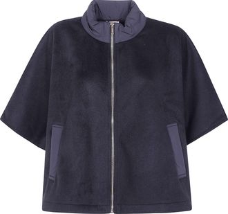 Twin-Set Zipped Cape