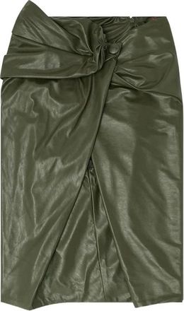 Diesel Rokken, Dames, Groen, XS, Leer, O Dasli