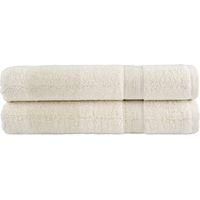 OEM Toallas De Sauna Premium Solund, Juego De 2. Blanco Crema, 80 X 200 Cm, 600 G/m&sup2;. - Crezuo