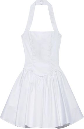 Aniye By Costanza Jurk - Dames - Korte kleedjes - Wit - L - Katoen - Kleedjes