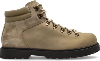 Birkenstock Jackson 2.0 schoenen - Heren - Veterlaarzen - Beige - 42 EU - Leer - Schoenen