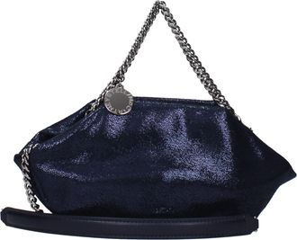 Stella McCartney Stella McCartney Damens Handtaschen Eco Wildleder Blau/Tinte