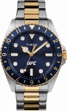 Timex Ufc Debut Mens Multicolour Watch TW2V58400 Stainless Steel (archived) - One Size