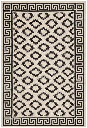 Safavieh Alfombra lana neutrale/nero 122 x 183 cm