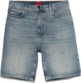 HUGO BOSS Shorts denim - Blu