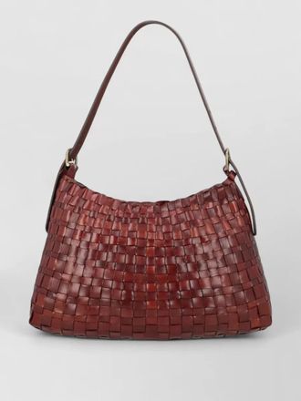 Dragon Diffusion rectangular woven shoulder bag single strap