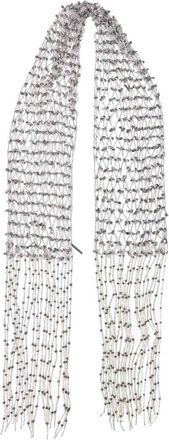 Dries Van Noten Bijoux Scarf - Dames - Sjaals - Grijs - ONE Size - Pailletten - Accessoires