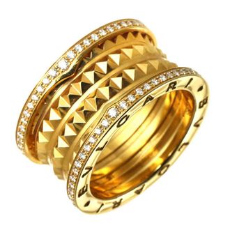 Bulgari Gold Yellow Gold (18K) Band Ring (Pre-Owned)