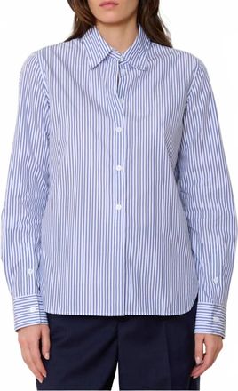 WE-AR4 Fitted Collared Shirt In Blue