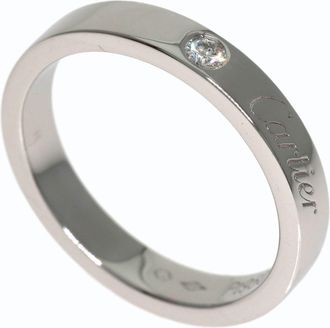 Cartier Platinum 950 Band Ring (Pre-Owned)
