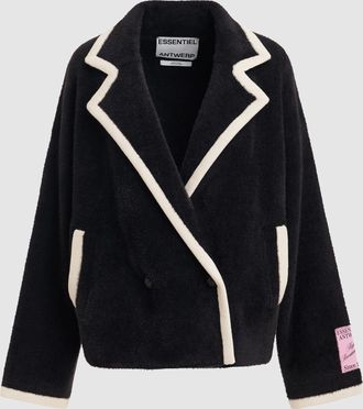 Essentiel Veste Kugar Blanc Noir