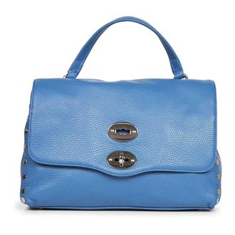 Zanellato Handbags, female, Blue, Size: ONE SIZE Postina Daily M Bag