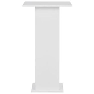 Berkfield Home Durable Bar Table White 60x60x110 cm | Size: 60 x 60 x 110 cm