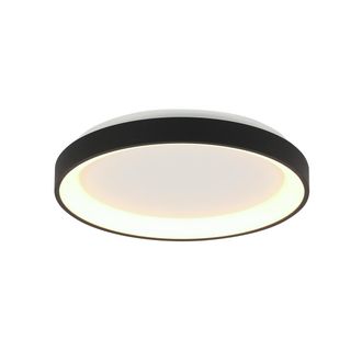 Steinhauer Steinhauer - Plaf&oacute;n - Ringlede - Negro - Metal - &Oslash; 28cm - Led