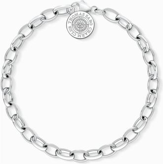 Thomas Sabo Armband met Charms en Carriers - Dames - Armbanden - Grijs - ONE Size - Accessoires