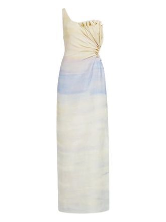 Aje Avalon maxi-jurk - Beige