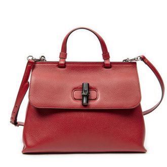 Gucci Medium Bamboo Daily Top Handle schoudertas