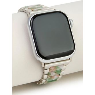 Saachi Apple Watch Bracelet Watchband in Green at Nordstrom Rack
