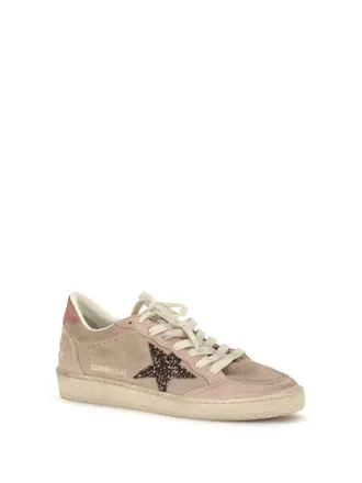 Golden Goose Womens Ball Star Sneakers Camelia Pink-Chypre Pink-Nut Brown-Light Pink Pink/chypre Pink/nut Brown/light