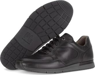 Gabor Pius Lage Sneaker - Heren - Sneakers - Zwart - 45 EU - Leer - Schoenen