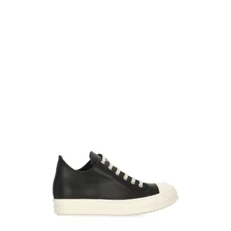Rick Owens Sneakers, female, Black, Size: 8 1/2 US Low Sneakers